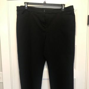 Lane Bryant Black Trouser (Size 28R)